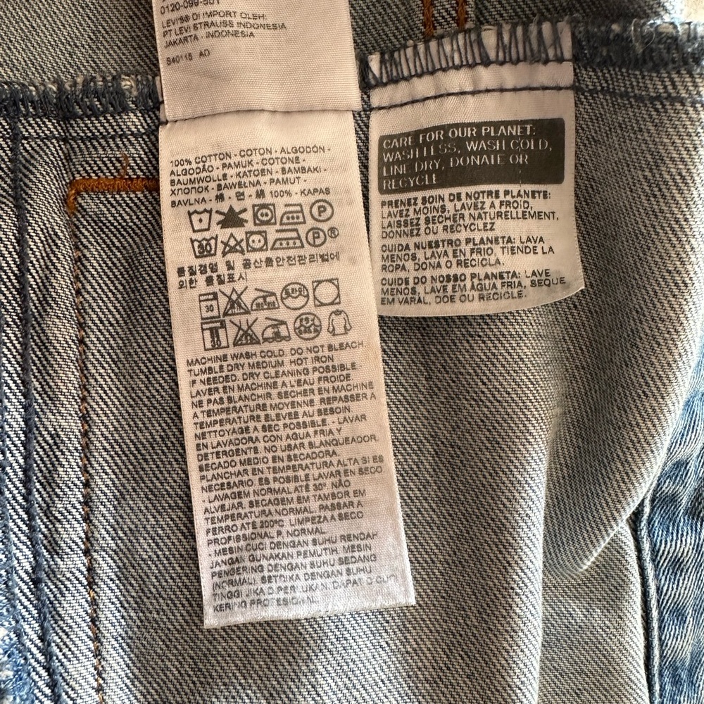 Levi’s Classic Jean Jacket - Picture 9 of 9